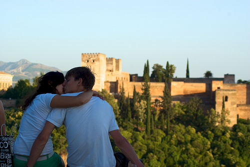 Love in Granada Spain